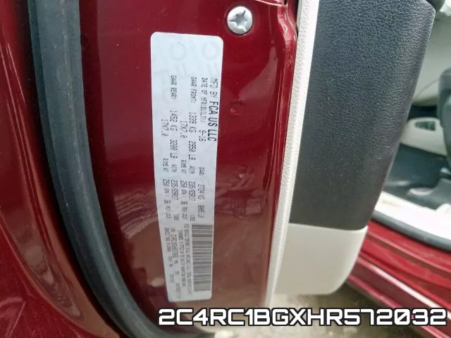 2C4RC1BGXHR572032 фото 2