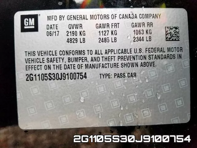 2G1105S30J9100754 фото 2