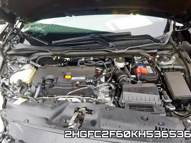 2HGFC2F60KH536536 фото 8