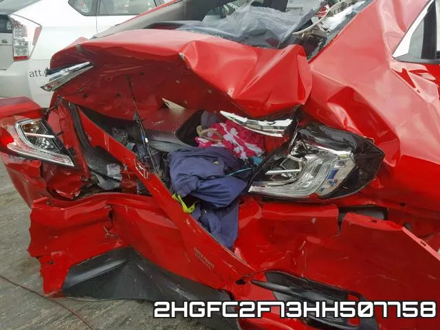 2HGFC2F73HH507758 фото 10
