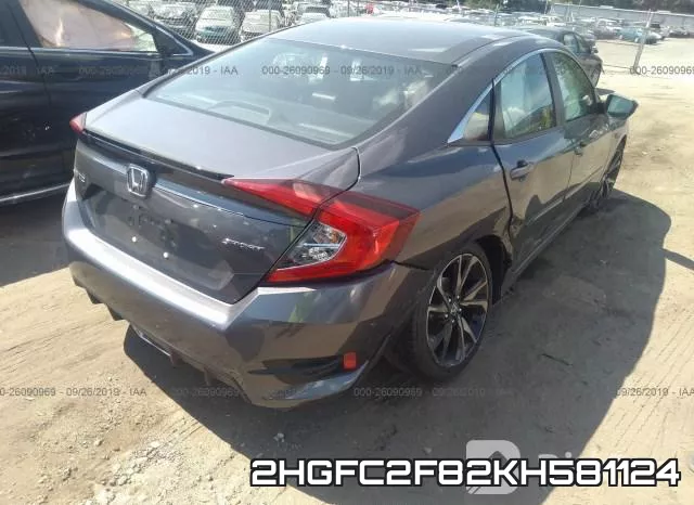 2HGFC2F82KH581124 фото 7