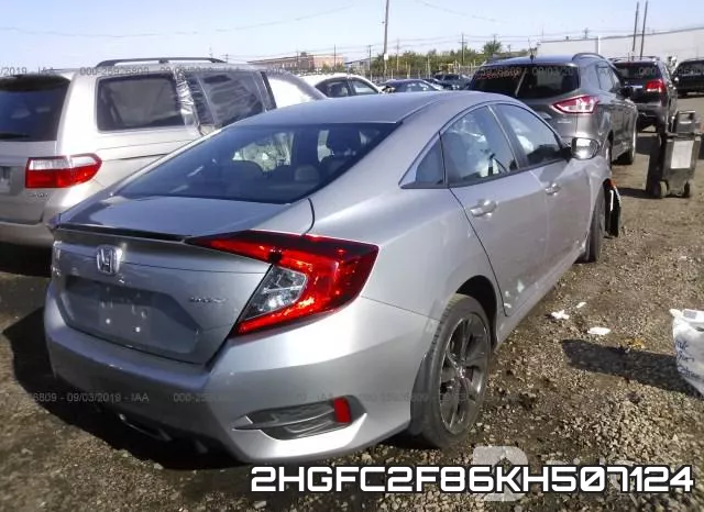 2HGFC2F86KH507124 фото 5
