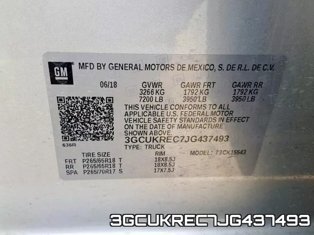 3GCUKREC7JG437493 фото 2