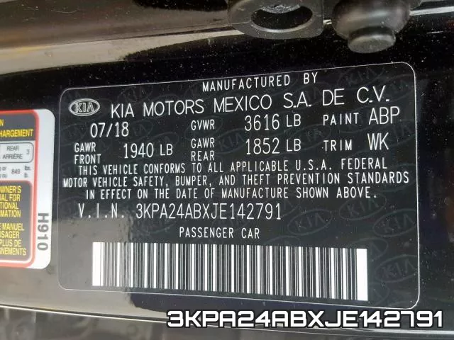 3KPA24ABXJE142791 фото 2