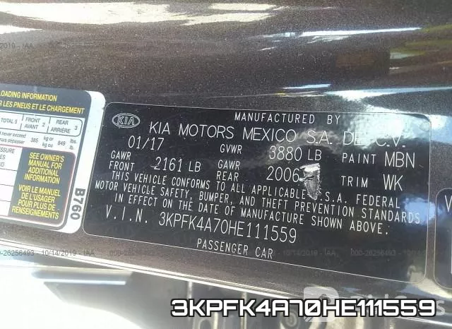 3KPFK4A70HE111559 фото 9