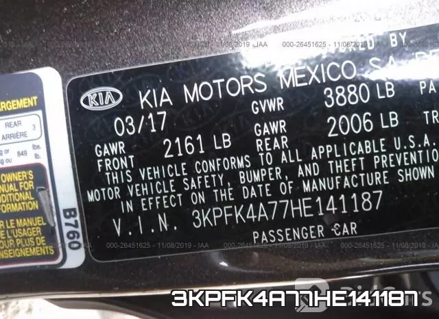 3KPFK4A77HE141187 фото 10
