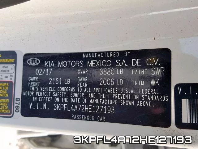 3KPFL4A72HE127193 фото 2