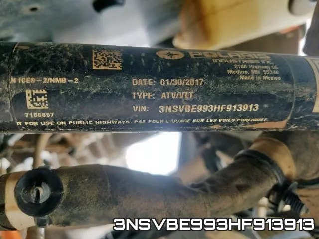 3NSVBE993HF913913 фото 2