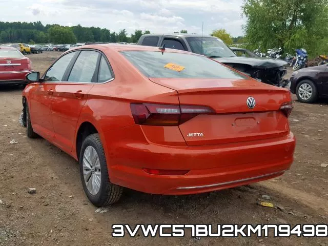 3VWC57BU2KM179498 фото 4