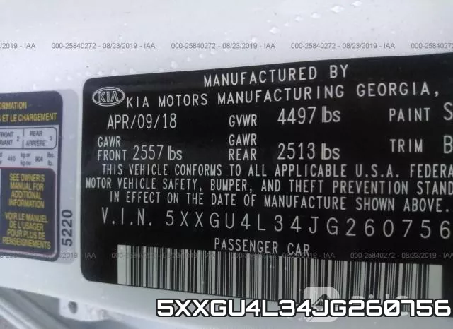 5XXGU4L34JG260756 фото 10