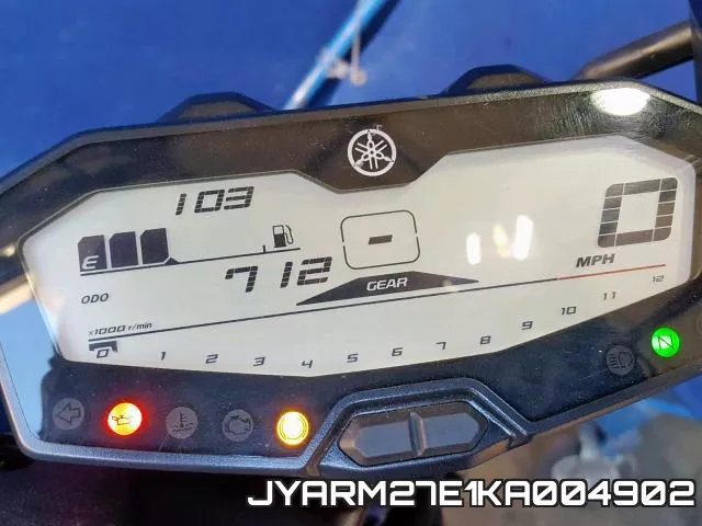 JYARM27E1KA004902 фото 8