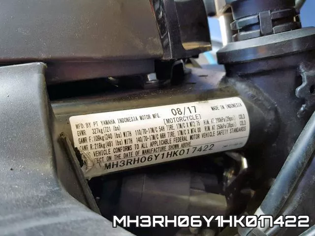 MH3RH06Y1HK017422 фото 2