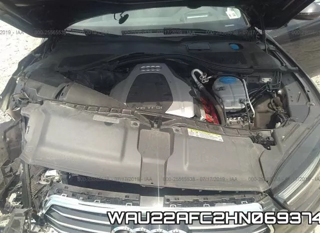WAU22AFC2HN069374 фото 2