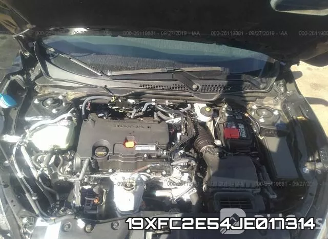 19XFC2E54JE017314 фото 2