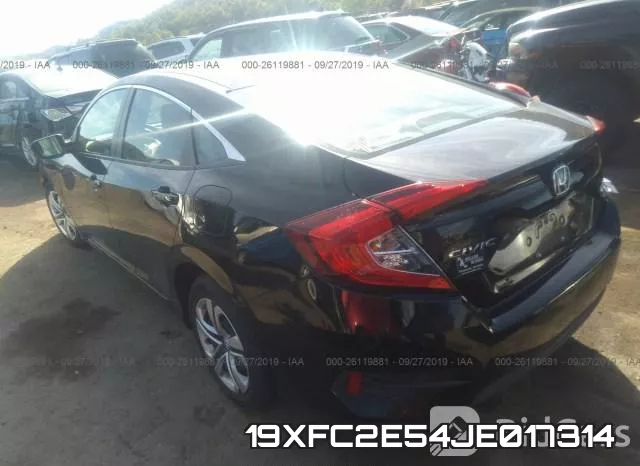 19XFC2E54JE017314 фото 4
