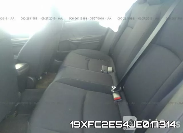 19XFC2E54JE017314 фото 9