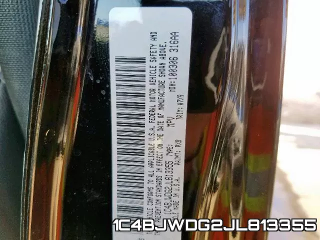 1C4BJWDG2JL813355 фото 2
