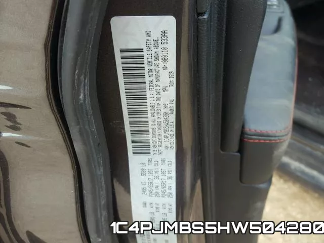 1C4PJMBS5HW504280 фото 2