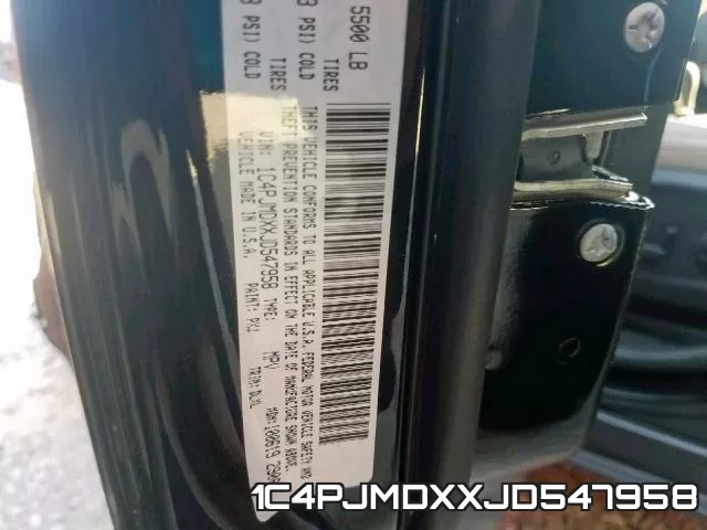 1C4PJMDXXJD547958 фото 2