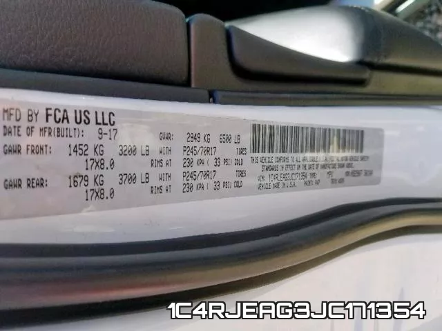 1C4RJEAG3JC171354 фото 2