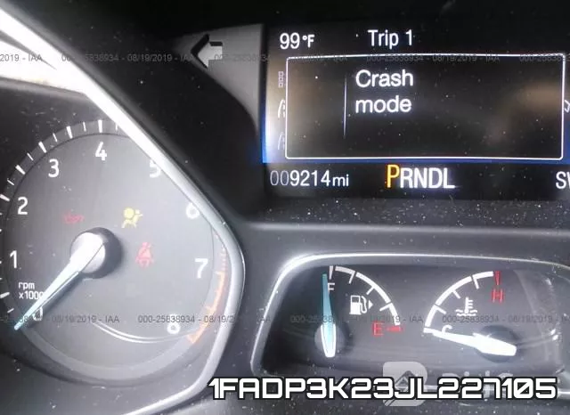 1FADP3K23JL227105 фото 8
