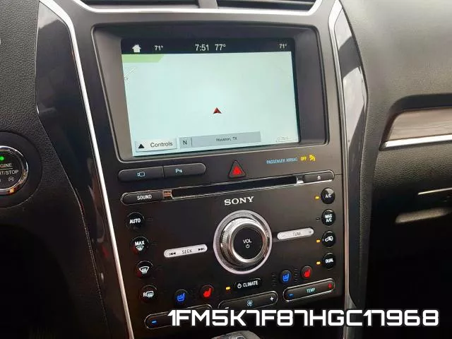 1FM5K7F87HGC17968 фото 10