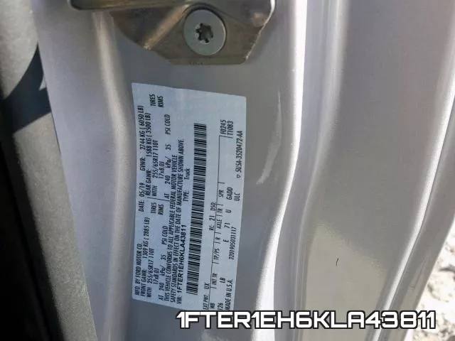 1FTER1EH6KLA43811 фото 2