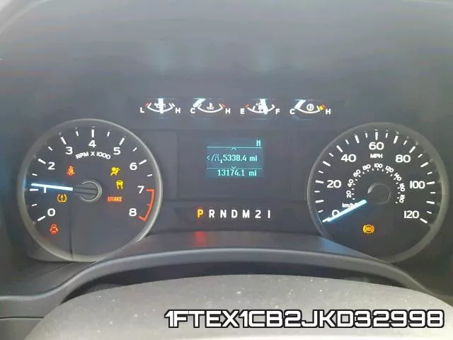 1FTEX1CB2JKD32998 фото 9