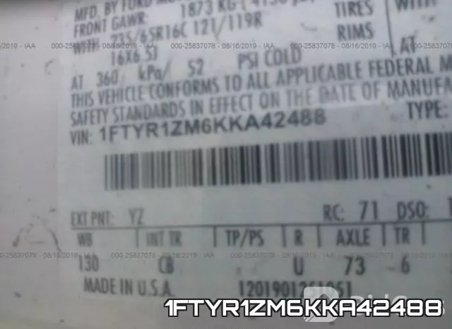 1FTYR1ZM6KKA42488 фото 10