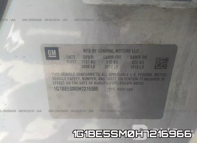 1G1BE5SM0H7216966 фото 10