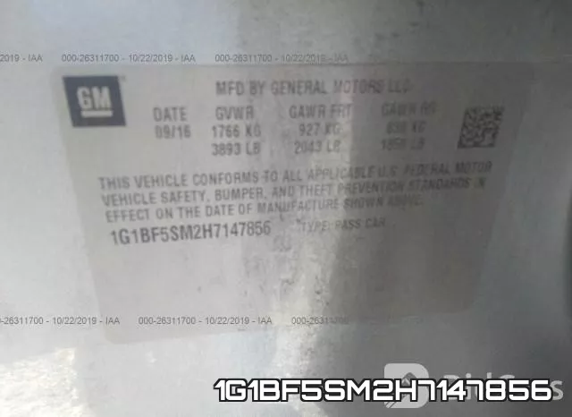 1G1BF5SM2H7147856 фото 10