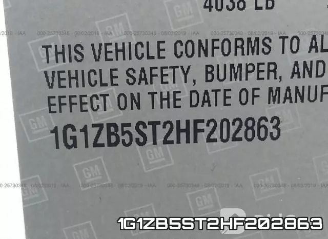 1G1ZB5ST2HF202863 фото 10
