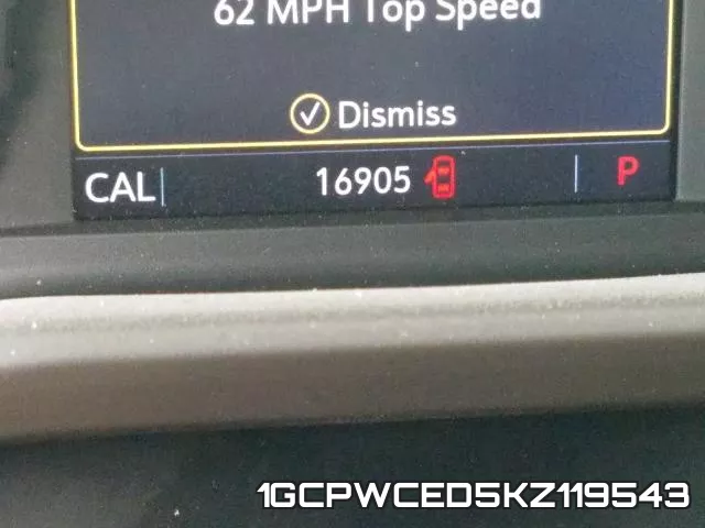 1GCPWCED5KZ119543 фото 8