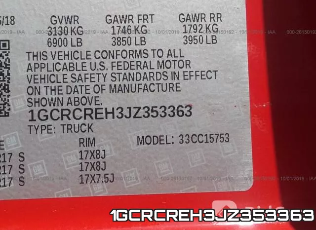 1GCRCREH3JZ353363 фото 10