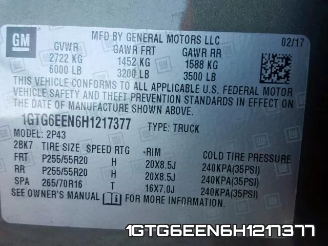 1GTG6EEN6H1217377 фото 2