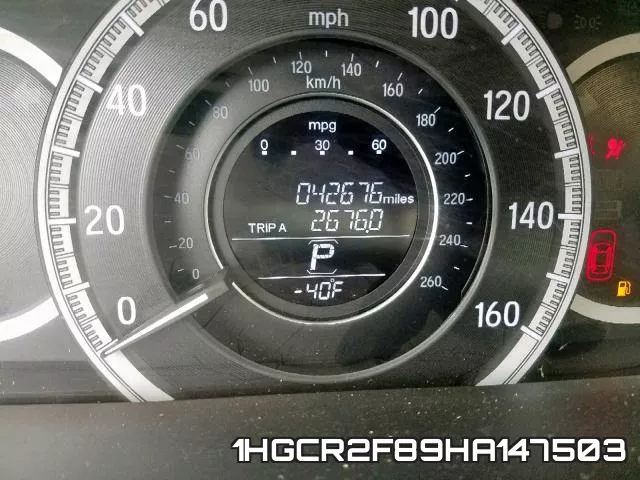 1HGCR2F89HA147503 фото 9