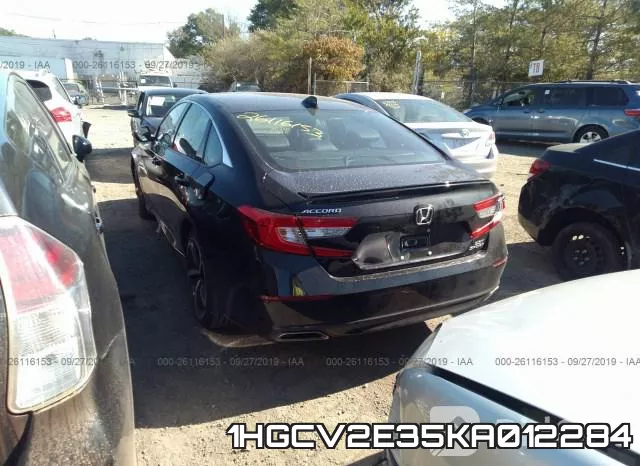 1HGCV2E35KA012284 фото 4