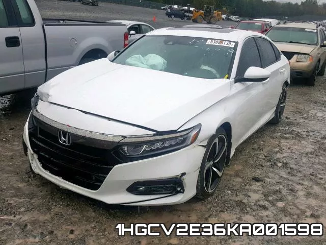 1HGCV2E36KA001598 фото 3