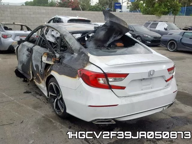 1HGCV2F39JA050873 фото 4