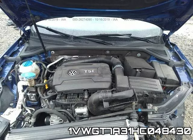 1VWGT7A31HC048430 фото 2