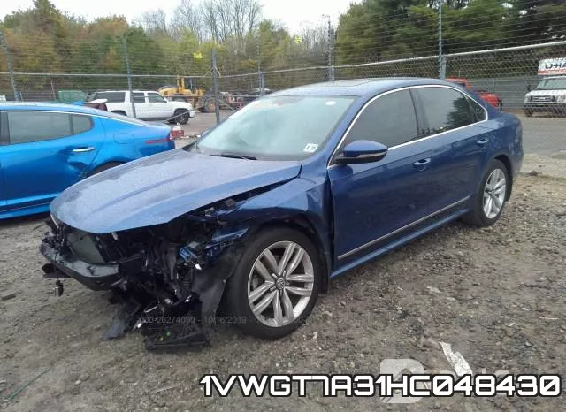 1VWGT7A31HC048430 фото 3