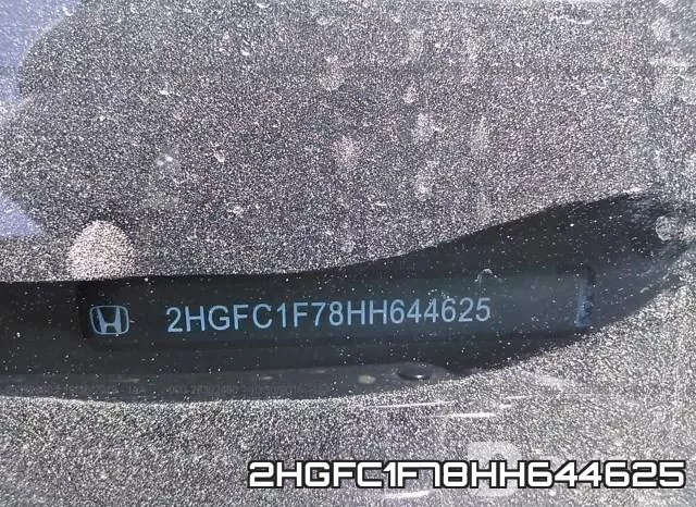 2HGFC1F78HH644625 фото 10
