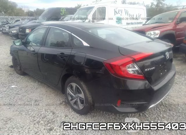 2HGFC2F6XKH555403 фото 4