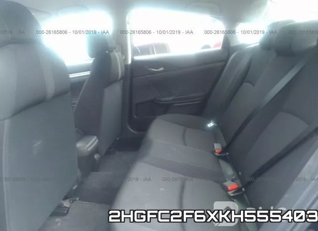 2HGFC2F6XKH555403 фото 9