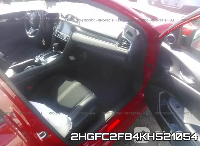 2HGFC2F84KH521054 фото 6