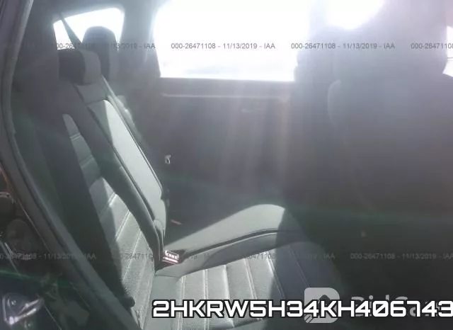 2HKRW5H34KH406743 фото 9