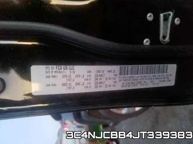 3C4NJCBB4JT339383 фото 2