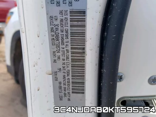 3C4NJDAB0KT595724 фото 2
