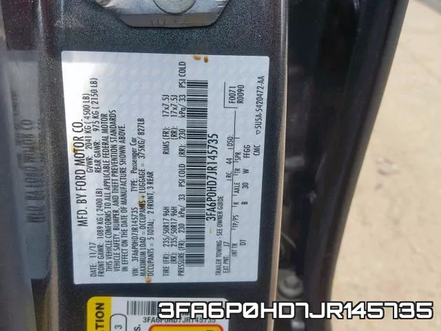 3FA6P0HD7JR145735 фото 2