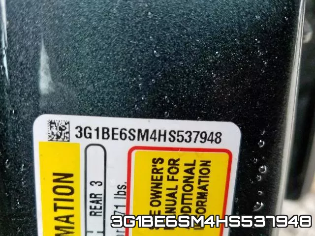 3G1BE6SM4HS537948 фото 2